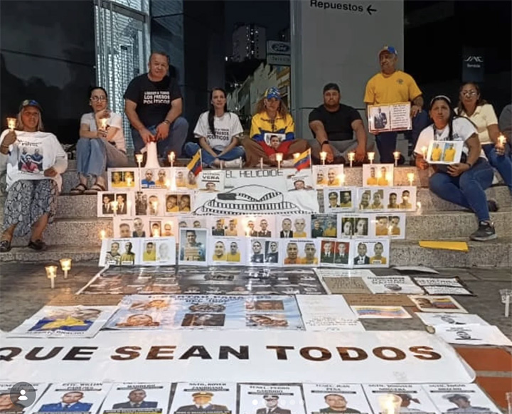 Exigieron liberación de más de 500 presos políticos venezolanos