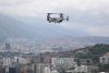 Fotografía que muestra un helicóptero Bell Boeing V-22 Osprey de Estados Unidos durante un simulacro este sábado, en Caracas (Venezuela).EFE/ Ronald Peña R
