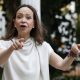 La líder opositora venezolana María Corina Machado habla durante una reunión con el alcalde de Ciudad de Panamá, Mayer Mizrachi, este 25 de mayo de 2026, en Ciudad de Panamá (Panamá). EFE/ Bienvenido Velasco