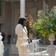 La tenista Venus Williams, una de las presidentas de la Met Gala 2026, fue captada este 4 de mayo, durante el evento 'Costume Art', en el Museo Metropolitano de Arte de Nueva York (Met), en Manhattan (NY, EE.UU.). EFE/Octavio Guzmán