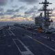 Imagen del portaaviones USS George H.W. Bush (CVN 77) difundida por el Comando Central de EE.UU. EFE/ CENTCOM - SOLO USO EDITORIAL/SOLO DISPONIBLE PARA ILUSTRAR LA NOTICIA QUE ACOMPAÑA (CRÉDITO OBLIGATORIO) -