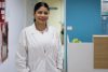 La cardióloga venezolana y directora del centro médico Más Salud, Marbella Sibada, posando en una entrevista con EFE en Buenos Aires (Argentina). EFE/ Juan Ignacio Roncoroni
