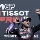 El español Jorge Martín (Aprilia RS-GP tras vencer la del Gran Premio de Francia de MotoGP) EFE/EPA/YOAN VALAT