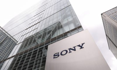 Imagen de archivo del logotipo de Sony en el exterior del edificio de su sede central en Tokio, Japón, el 8 de mayo de 2026. 
EFE/EPA/RODRIGO REYES MARIN