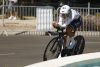 Fotografía de Javier Lizón, en la que puede verse en una imagen de archivo del 11 de septiembre de 2025 al ciclista venezolano Orluis Aular, del Movistar, durante una prueba. EFE
