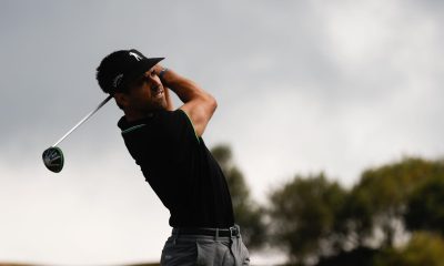 El jugador profesional Javier Ballesteros el 13 de septiembre de 2022 durante su participación en el Bizkaia PGAe Open, con motivo del 50 aniversario de la asociación PGA, las más antigua de España. En una entrevista telefónica con EFE camino a Barcelona (noreste de España), donde mañana se recordará a Seve Ballesteros en un evento deportivo, su hijo Javi Ballesteros repasa estos quince años sin su padre. EFE/Luis Tejido
