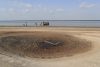 Fotografía de archivo del 28 de octubre de 2023 donde se muestra una zona de río Negro afectada por una sequía en el estado de Amazonas (Brasil). EFE/ André Coelho