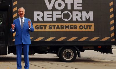 Imagen de archivo del líder del Reform UK, Nigel Farage. EFE/EPA/ANDY RAIN