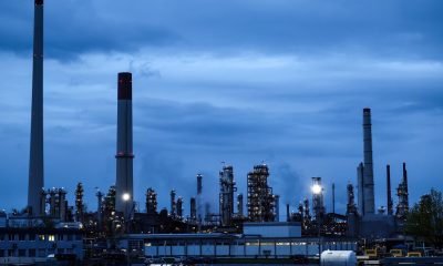 La refinería de petróleo Miro en Karlsruhe, Alemania. EFE/EPA/RONALD WITTEK