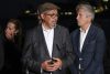 El ministro de Interior, Fernando Grande-Marlaska (d), y el director general de la Organización Mundial de la Salud (OMS), Tedros Adhanom Ghebreyesus (i), visitan este sábado el puerto de Granadilla de Abona en Tenerife, donde en la madrugada de este domingo llegará el crucero MV Hondius, afectado por un brote de hantavirus. EFE/Alberto Valdés
