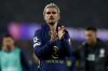 El jugador del Atlético Antoine Griezmann durante el partido de la vuelta de semifinales de la UEFA Champions League que han jugado Arsenal FC y Atletico de Madrid, en Londres, Reino Unido. EFE/EPA/NEIL HALL
