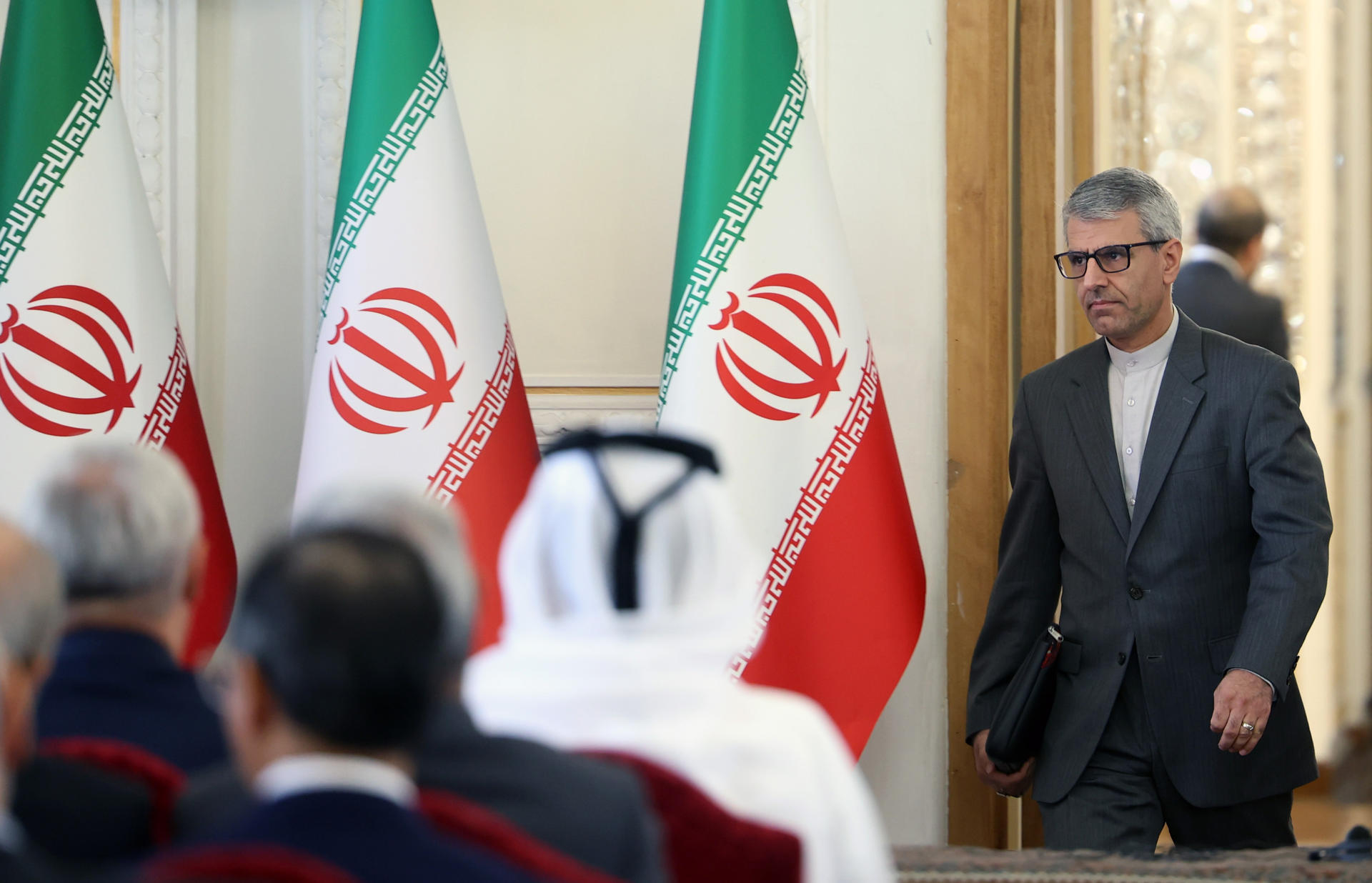 Imagen de archivo del portavoz del Ministerio iraní de Exteriores, Ismail Bagaei. EFE/ Abedin Taherkenareh