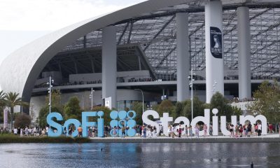 Vista del SoFi Stadium, donde Irán disputará dos de los tres partidos de la fase de grupos del Mundial 2026. EFE/EPA/CAROLINE BREHMAN