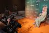 La actriz y presentadora española Cayetana Guillén Cuervo habla en una entrevista con EFE este viernes, en el marco de los Premios Platino 2026 en Playa del Carmen (México). EFE/ Alonso Cupul
