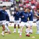 Jugadores de Pachuca entrenan previo a un partido en el Estadio Hidalgo, en Pachuca (México). EFE/David Martinez Pelcastre