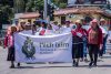 Mujeres marchan durante una manifestación por el 'Día Internacional de la Partera' este martes, en San Cristobal de las Casas (México). EFE/Carlos López
