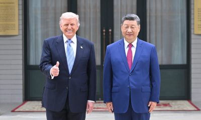 Archivo - PEKÍN, 15/05/2026.- El presidente de los Estados Unidos, Donald J. Trump (i), junto al presidente chino, Xi Jinping (d), en Zhongnanhai, Pekín. China y Estados Unidos cerraron este viernes la visita de Donald Trump a Pekín con una fórmula política de estabilidad para los próximos años, promesas de cooperación comercial y varios interrogantes aún sin despejar sobre los compromisos concretos alcanzados. EFE/ Portavoz del Ministerio de Exteriores de China vía X SOLO USO EDITORIAL/SOLO DISPONIBLE PARA ILUSTRAR LA NOTICIA QUE ACOMPAÑA (CRÉDITO OBLIGATORIO)