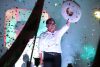 El candidato de izquierda a la Presidencia de Perú, Roberto Sánchez, fue captado este 21 de mayo, durante un mitin de campaña, en Lima (Perú). EFE/Paolo Aguilar
