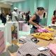 Personas observan las prendas de la nueva colección exclusiva 'Benito Antonio' este martes, en la tienda de la marca española Zara en el centro comercial Plaza Las Américas de San Juan (Puerto Rico). EFE/ Esther Alaejos