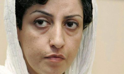 FOTO ARCHIVO. Nobel iraní Narges Mohammadi, EFE/ Magali Girardin /ARCHIVO