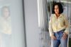 La periodista y escritora mexicana, Lydia Cacho, posa este viernes durante una entrevista con EFE, en la Ciudad de México (México). EFE/Sáshenka Gutiérrez