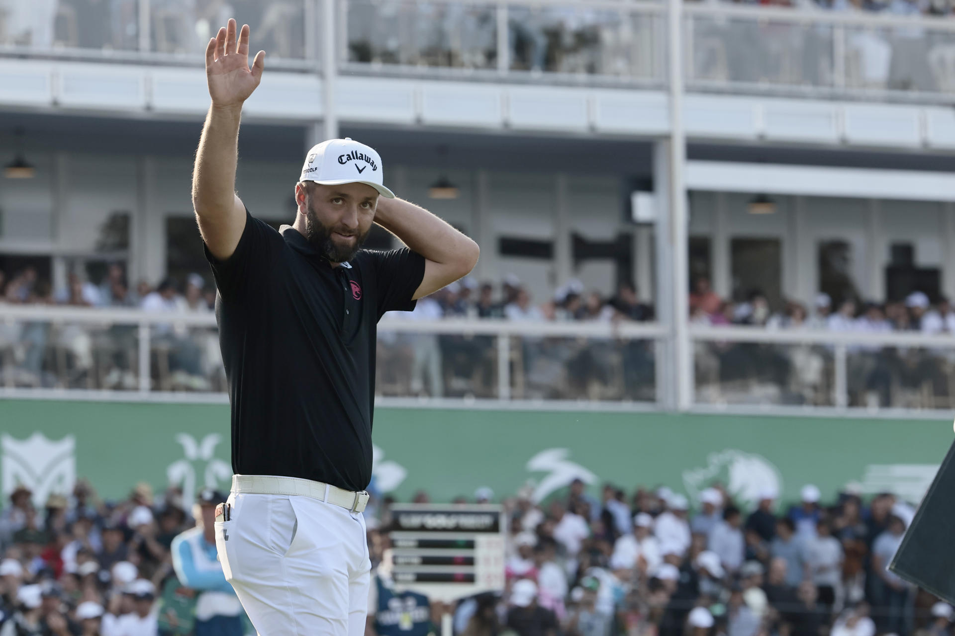 El golfista Jon Rahm en foto de archivo de José Méndez. EFE