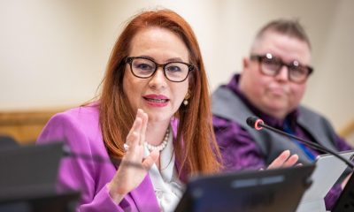 Fotografía del 16 de septiembre de 2023 cedida por la ONU de María Fernanda Espinosa, que ejerció como presidenta de la Asamblea General de Naciones Unidas entre 2018 y 2019, durante un evento sobre mujeres y niñas en Nueva York (Estados Unidos). EFE/Paulo Filgueiras/ONU /SOLO USO EDITORIAL /NO VENTAS /SOLO DISPONIBLE PARA ILUSTRAR LA NOTICIA QUE ACOMPAÑA /CRÉDITO OBLIGATORIO