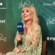 Lla actriz y presentadora española Cayetana Guillén Cuervo habla en una entrevista con EFE este viernes, en el marco de los Premios Platino 2026 en Playa del Carmen (México). EFE/ Alonso Cupul