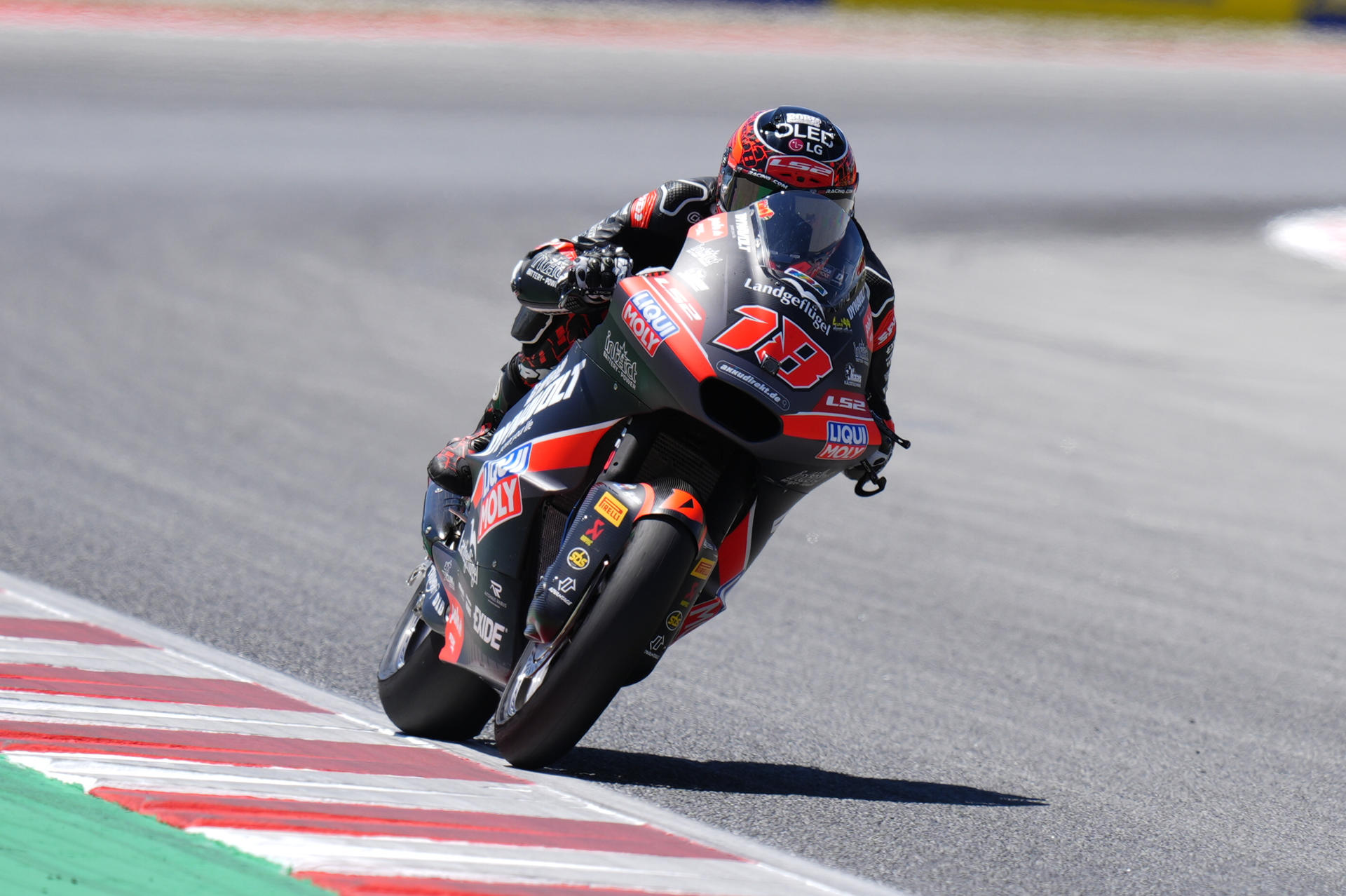 Foto de archivo del piloto español de Moto2 Manuel González. EFE/Siu Wu