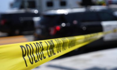 Fotografía que muestra una cinta de advertencia durante un operativo de la Policía de San Diego este lunes, en el Centro Islámico de San Diego (EE.UU). EFE/ Omar Alonso