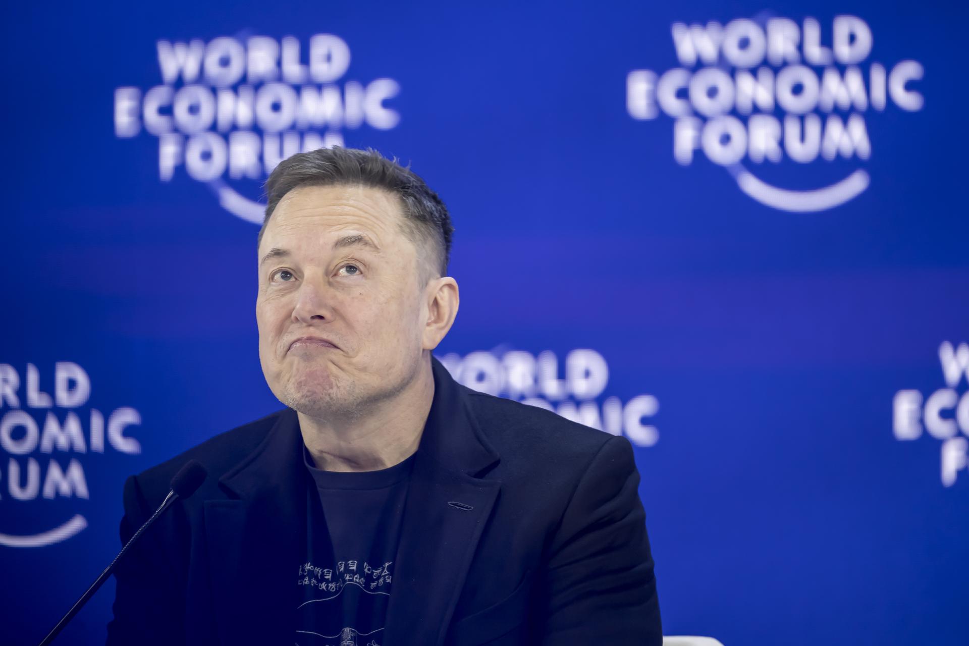 Fotografía de archivo de Elon Musk. EFE/EPA/ Gian Ehrenzeller