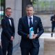 El ministro de Finanzas de Ucrania, Sergui Marchenko, este lunes a su llegada a la reunión del G7 de Finanzas en París. EFE/EPA/CHRISTOPHE PETIT TESSON