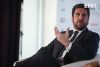 El presidente Ejecutivo del Grupo Cox, Enrique Riquelme, este miércoles durante su intervención en el VII Foro Internacional organizado por el diario económico Expansión que se celebra en el Parador de Alcalá de Henares (Madrid). EFE/ Javier Lizon
