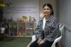 La cardióloga venezolana y directora del centro médico Más Salud, Marbella Sibada, posando en una entrevista con EFE en Buenos Aires (Argentina). EFE/ Juan Ignacio Roncoroni
