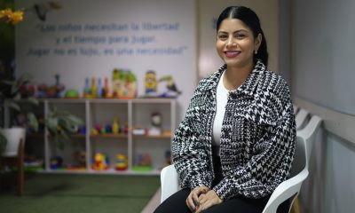 La cardióloga venezolana y directora del centro médico Más Salud, Marbella Sibada, posando en una entrevista con EFE en Buenos Aires (Argentina). EFE/ Juan Ignacio Roncoroni