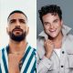 Combo de fotografías cedidas donde aparecen los cantantes los colombianos Carlos Vives (i), Maluma (2-i), y Silvestre Dangond (2-d) y el mexicano Leonardo Aguilar. EFE/ Productoras /SOLO USO EDITORIAL/NO VENTAS/SOLO DISPONIBLE PARA ILUSTRAR LA NOTICIA QUE ACOMPAÑA (CRÉDITO OBLIGATORIO)