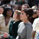 La editora de la revista Vogue, Anna Wintour (c-i), y Lauren Sanchez Bezos (c-d) participan en el evento 'Costume Art' este lunes, en el Museo Metropolitano de Arte de Nueva York (Met), en Nueva York (EE.UU.). EFE/ Octavio Guzmán