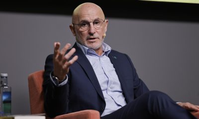 El seleccionador español Luis de la Fuente. EFE/ Marcos Villaoslada