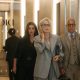 Veinte años después de encarnar a los icónicos personajes de Miranda, Andy, Emily y Nigel; Meryl Streep (c), Anne Hathaway (i), Emily Blunt y Stanley Tucci (d) vuelven a la gran pantalla con "El Diablo viste de Prada 2". EFE/ Macall Polay/20th Century Studios // SOLO USO EDITORIAL/SOLO DISPONIBLE PARA ILUSTRAR LA NOTICIA QUE ACOMPAÑA (CRÉDITO OBLIGATORIO)