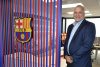 El director general del FC Barcelona para las Américas, Bryan Bachner, posa en la nueva sede del Club Barcelona este martes, en Miami (Estados Unidos). EFE/ Antoni Belchi