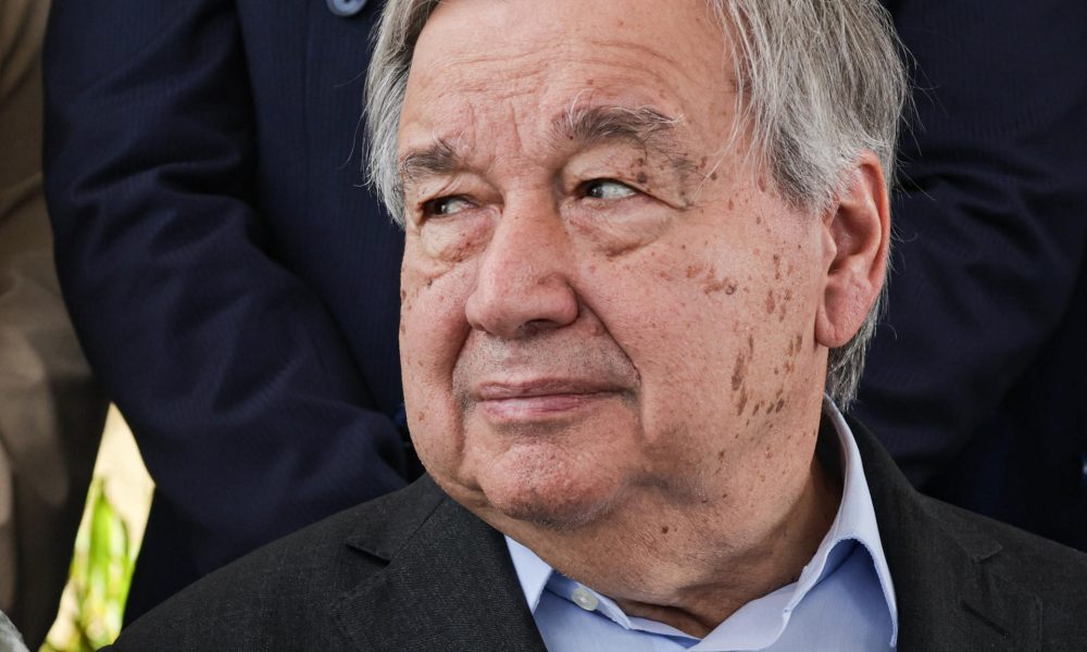 Imagen del secretario general de la ONU,l Antonio Guterres. EFE/ Mentor David Lorens