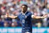 El francés Kylian Mbappé, otra de las figuras del Mundial 2026 que anotó dos goles en la primera jornada. EFE/Sebastiao Moreira