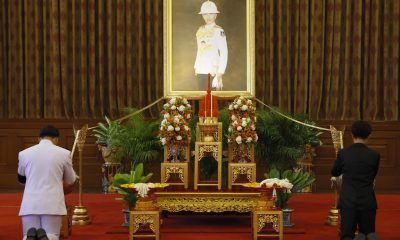 Ceremonia de homenaje a la princesa Bajrakitiyabha en Bangkok. EFE/EPA/RUNGROJ YONGRIT