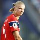 El delantero noruego Erling Haaland, durant el partido que su selección disputó el pasado 15 de junio contra Irak, correspondiente al Mundial de Estados Unidos, México y Canadá. EFE/ GREG M. COOPER