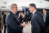El secretario general de la OTAN, Mark Rutte (d), llegó este miércoles en tren a la capital ucraniana, en una nueva visita al país del jefe de la Alianza que tiene lugar un día después de que Rusia lanzara uno de sus ataques más masivos de toda la guerra contra Kiev y otras ciudades de Ucrania. En un mensaje en X, el ministro ucraniano de Exteriores, Andrí Sibiga, informó de la llegada de Rutte a Kiev "para conversaciones con el presidente" ucraniano, Volodímir Zelenski, y para "importantes reuniones". EFE/ Ministerio de Asuntos Exteriores de Ucrania  - SOLO USO EDITORIAL/SOLO DISPONIBLE PARA ILUSTRAR LA NOTICIA QUE ACOMPAÑA (CRÉDITO OBLIGATORIO) -
