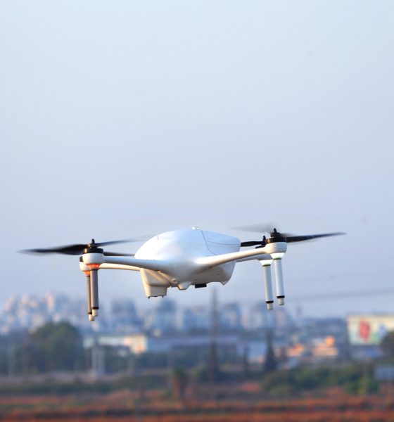 Fotografía cedida por Ondas Holdings que muestra el Airobotics Optimus, un dron totalmente autónomo diseñado para aplicaciones industriales y gubernamentales que la compañía adquirió para integrar su tecnología autónoma con American Robotics.  EFE/ Ondas Holdings /SOLO USO EDITORIAL/ NO VENTAS/ SOLO DISPONIBLE PARA ILUSTRAR LA NOTICIA QUE ACOMPAÑA (CRÉDITO OBLIGATORIO)