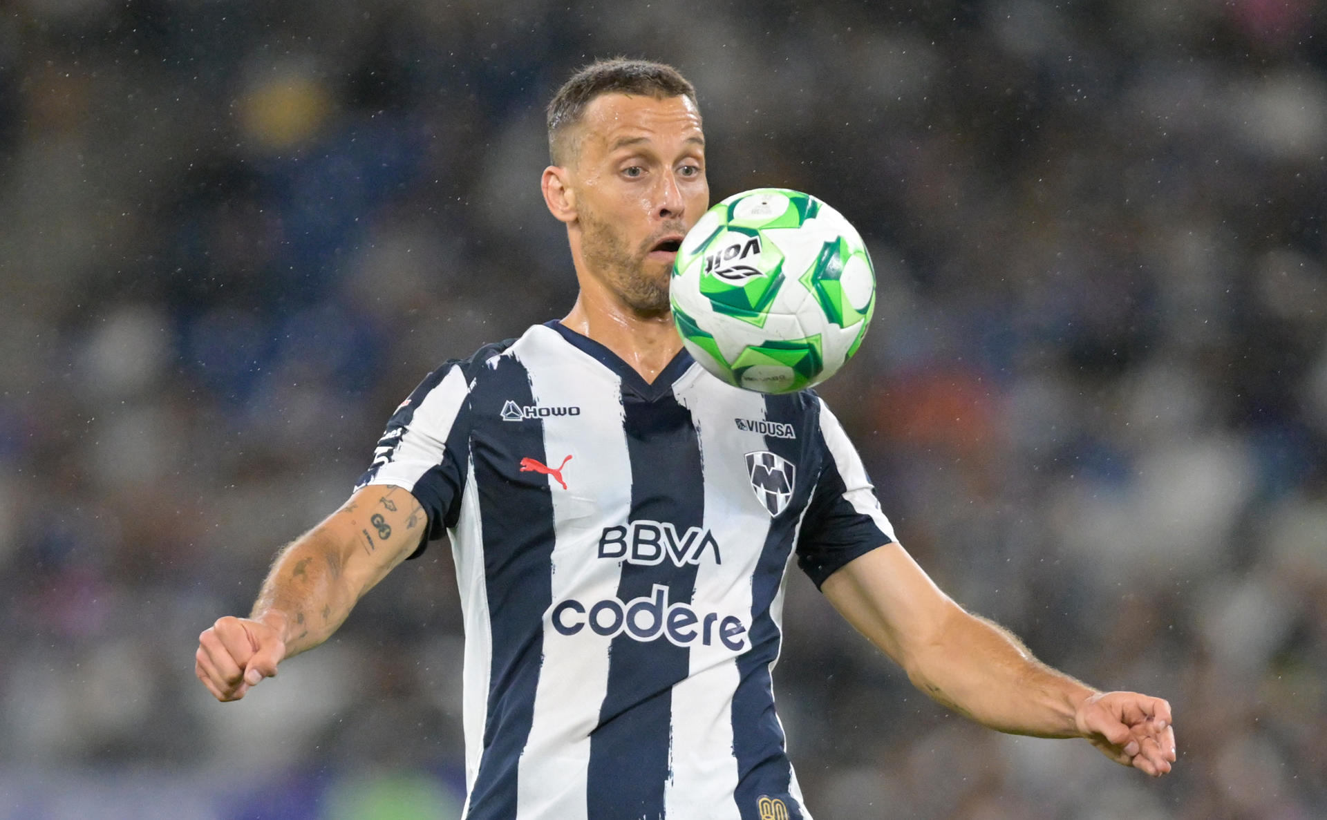 Sergio Canales de Monterrey en foto de archivo de Miguel Sierra. EFE