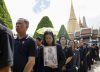 Tailandeses homenajean a la princesa Bajrakitiyabha en Bangkok. EFE/EPA/RUNGROJ YONGRIT
