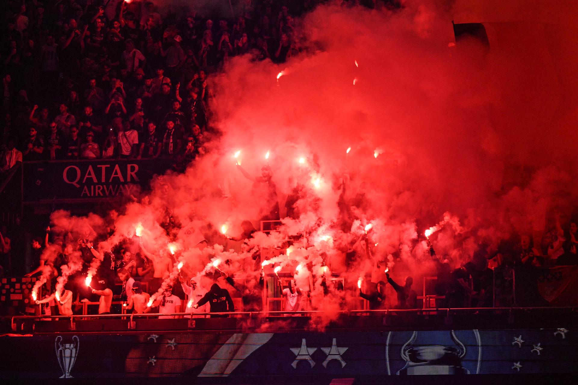 Tres personas fallecieron durante las celebraciones por la victoria del Paris Saint-Germain) en foto de archivo de FIRAS ABDULLAH. EFE/EPA