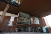 Fotografía del 12 de mayo de 2026 que muestra la fachada del Centro Cultural Gabriela Mistral (GAM), en Santiago (Chile). EFE/ Elvis González